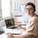 nauka języka przez Skype